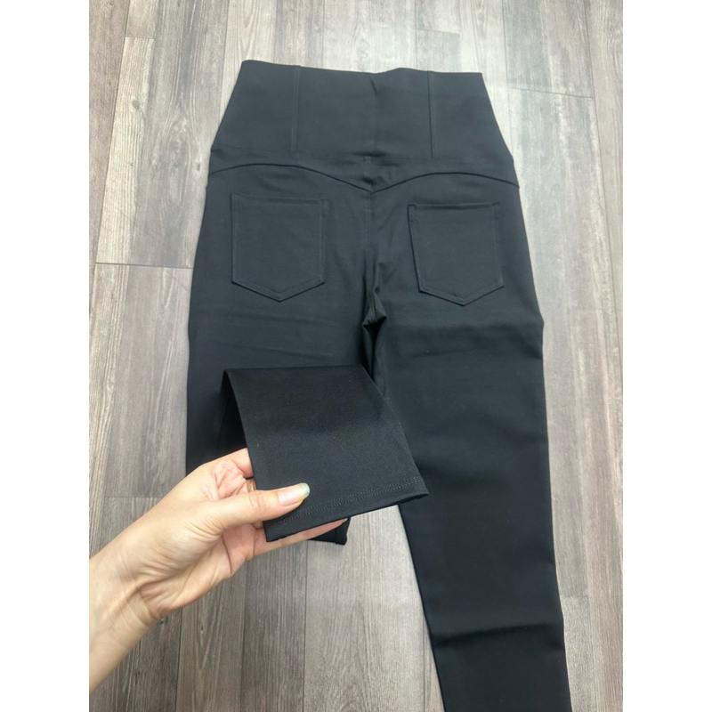 Quần legging cạp cao 3 khuy mã 166
