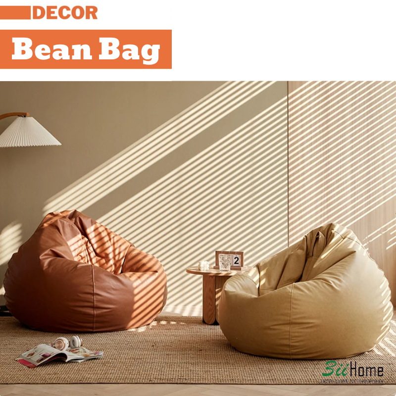 Ghế Lười Hạt Xốp Vải Trượt Nước Chống Thấm Cao Cấp 3II HOME Size S/M/L/XL - 3IIHOMEGLHXCT230911