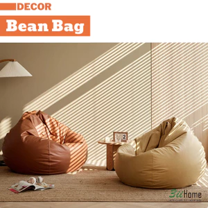 Ghế Lười Hạt Xốp Vải Trượt Nước Chống Thấm Cao Cấp 3II HOME Size S/M/L/XL - 3IIHOMEGLHXCT230911