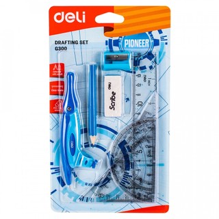 Bộ Dụng Cụ Học Sinh 8 Món Deli EG30001