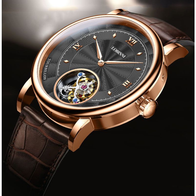 Đồng hồ nam chính hãng LOBINNI Tourbillon | Shopee Việt Nam