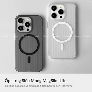 Ốp Lưng Siêu Mỏng Cho iPhone 17 Pro Max Nhựa PC Nhám Có Vòng Từ Tính