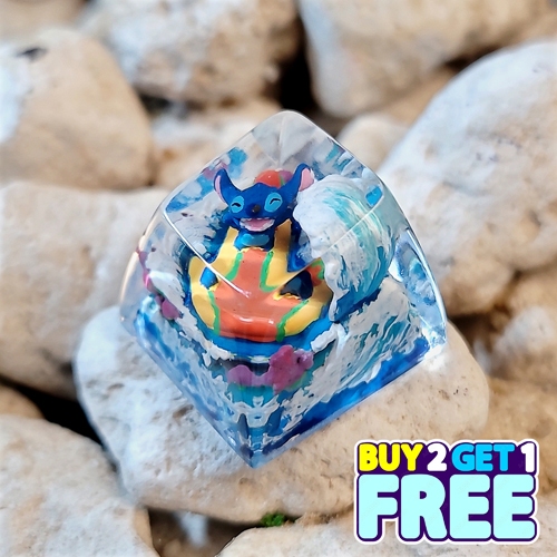 stitch lướt sóng keycap, keycap stitch, stitch keycap, keycap cute ...