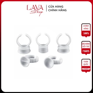 Nhẫn Nhựa Trung Bình Đựng Mực Phun Xăm | Dụng Cụ Phun Xăm