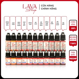MỰC HT SIÊU ĐẬM SIZE 5ml và full size đặc biệt Đỏ Đất nhấn lòng HT PXTM