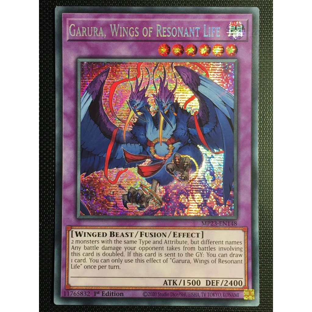 Thẻ bài YUGIOH Garura, Wings of Resonant Life MP23EN148