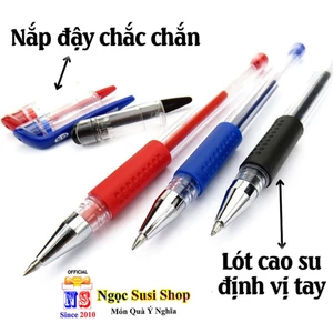Set 1- 5 Cây Viết Bi Mực Nước Cho Nét Chữ Đều, Đẹp, Viết Êm Tay, , Bút Bi Nước Văn Phòng 0,5mm [MUA CHỌN SỐ LƯỢNG]