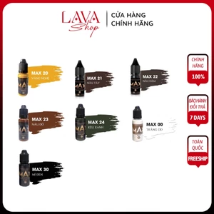 Mực MAX Giữ Màu Tốt Chai 18ml mực đức chính hãng