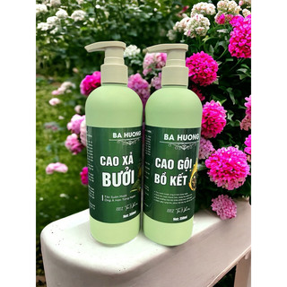 Combo 2 chai Cao Gội Bồ Kết, Vỏ Bưởi 350ml hoàn toàn tự nhiên