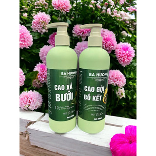 Combo 2 chai Cao Gội Bồ Kết, Vỏ Bưởi 350ml hoàn toàn tự nhiên