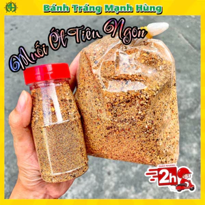 MUỐI ỚT TIÊU NGON chấm hải sản thơm ngon hấp dẫn - 100g/ 500g - Bánh Tráng Mạnh Hùng
