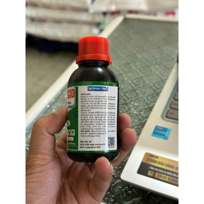 sát trùng chuồng trại thú y 100ml
