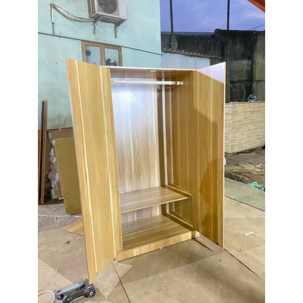 Tủ quần áo gỗ 160x80x40cm - Tủ đựng đồ đa năng Chất Liệu MDF Phong Cách Hiện Đại - DecorAnhKhoa
