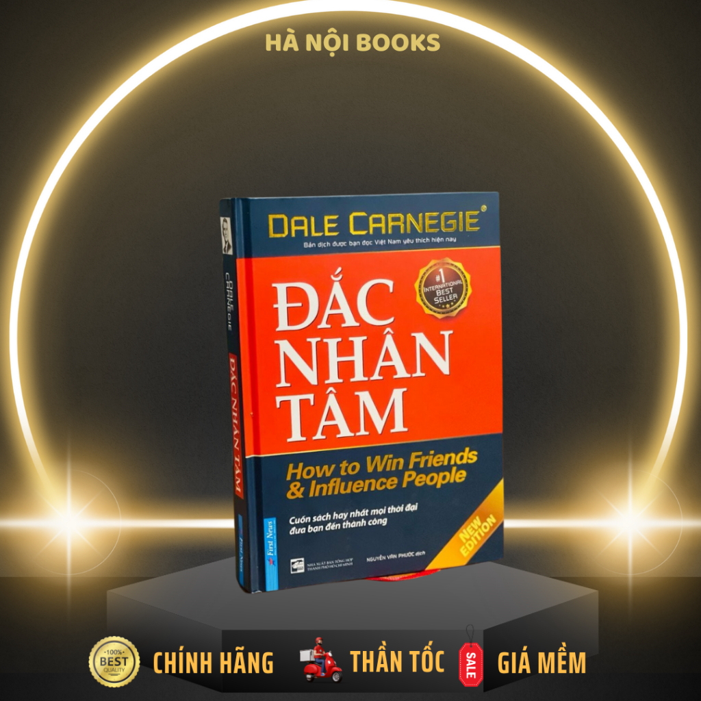 Ảnh Sách - Đắc Nhân Tâm - First News (Khổ lớn/ khổ nhỏ) 1