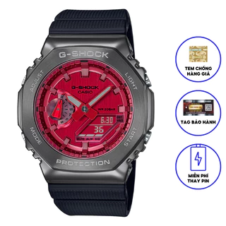 Đồng Hồ Casio Nam Dây Nhựa Chính Hãng GSHOCK GM-2100B-4ADR