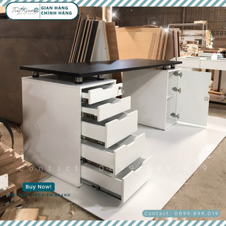 Bàn làm việc ikea gỗ ban.ikea09