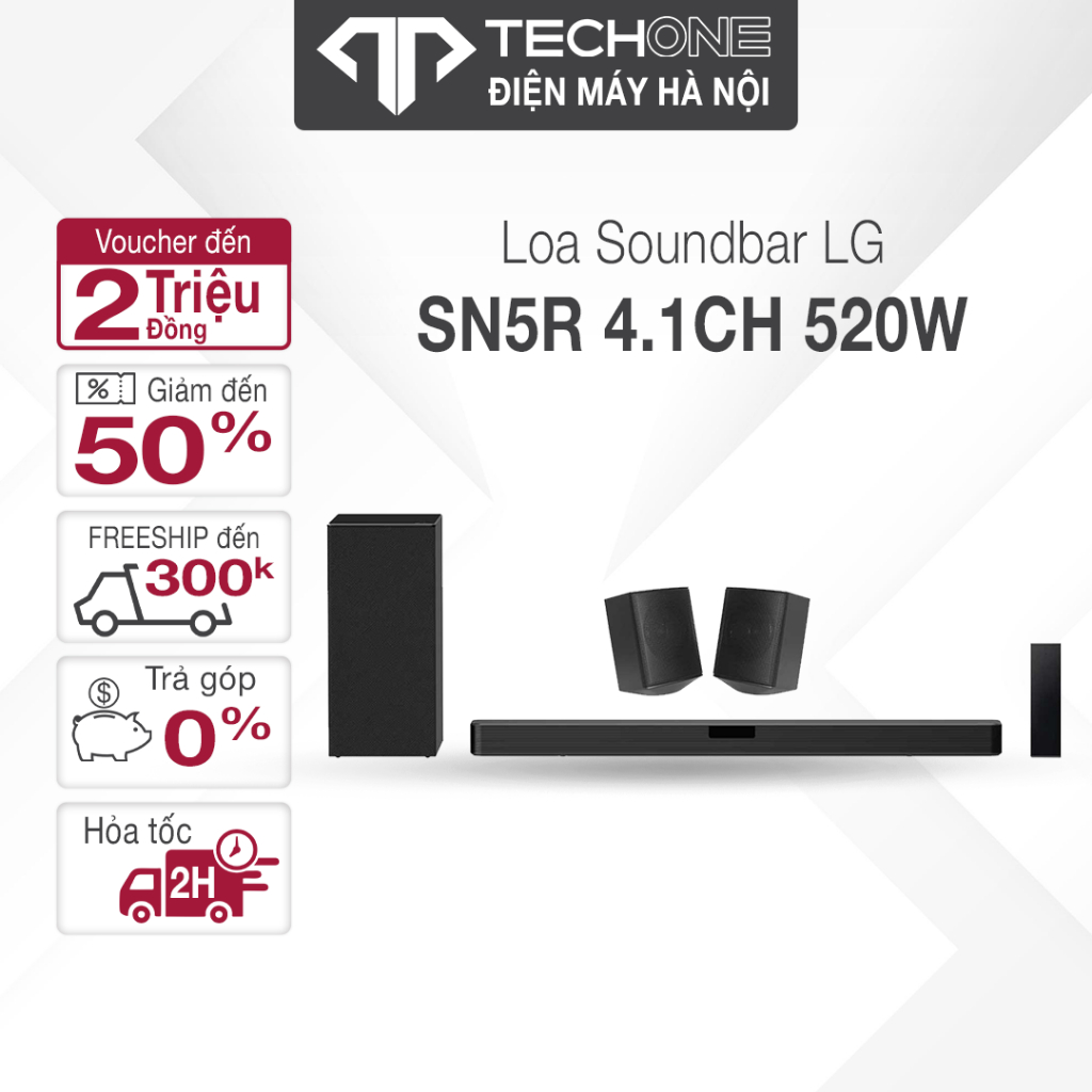 Loa thanh soundbar LG SN5R 4.1 520W Và LG S60TR 440W 5.1CH hàng ...