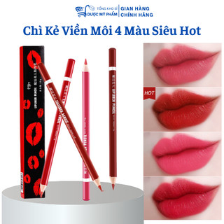 Chì Kẻ Viền Môi Tinh Tế Và Mịn Màng Dễ Dàng Tạo Màu Môi Yêu Thích Khiên Đôi Môi Trông Quyến Rũ Hơn