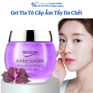 Gel Tía Tô Dưỡng Ẩm TrắngDa Loại Bỏ Bụi Bẩn Bã Nhờn Ngăn Ngừa Mụn Tẩy Đi Mọi Loại Da Chết 120g