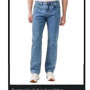 Quần jean nam, bé trai Buffalo* ống đứng bigsize - dư xịn (30-38)