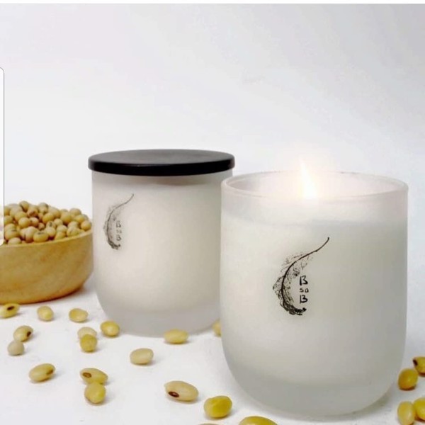NẾN SÁP THƠM BSAB GLASS SOY WAX CANDLES 200G