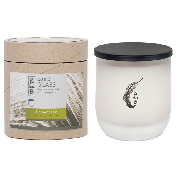 NẾN SÁP THƠM BSAB GLASS SOY WAX CANDLES 200G