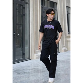 Áo thun tay lỡ unisex nam nữ FOREVER YOUNG, Áo phông unisex form rộng chất thun mềm mỏng nhẹ thời trang