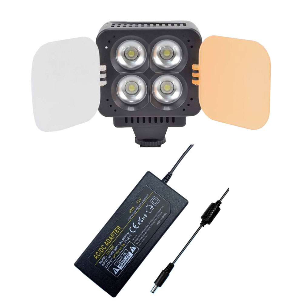 Đèn Led Quay Phim Zifon T4 Kèm Sạc Pin, Công Suất 10.5w, Nhiệt Màu ...