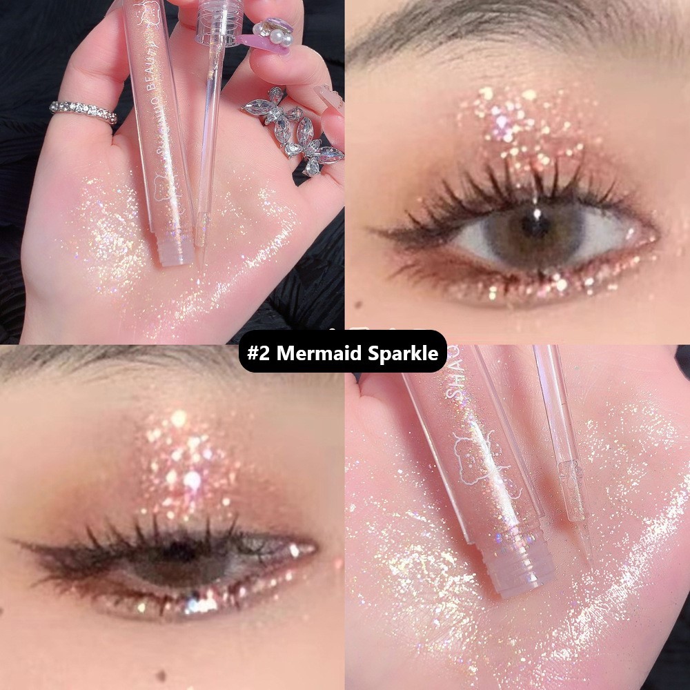 Bút Nhũ Mắt Giọt Nước Shaqinuo Shining & Colorful Eye Shadow Liquid