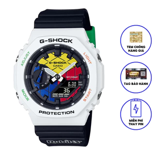 Đồng Hồ Casio Nam Dây Nhựa GSHOCK GAE-2100RC-1A Chính Hãng