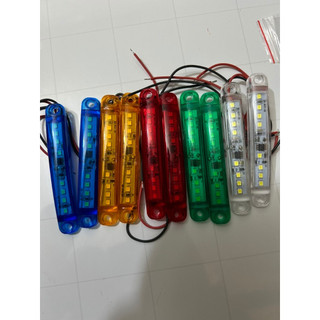 Combo 5 Đèn led nháy con sâu, đèn led chớp nháy dùng cho ô tô, xe tải, máy công trình điện 24v