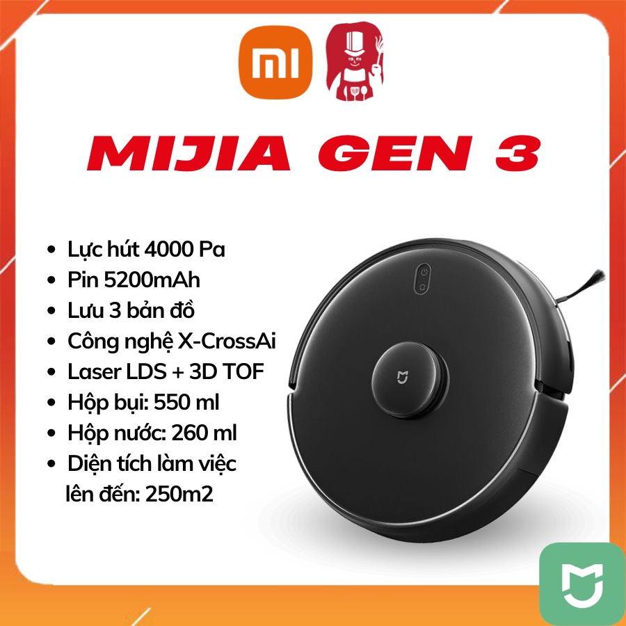 Xiaomi robot store vacuum gen 3