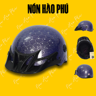 Nón bảo hiểm nửa đầu nam nữ có lỗ thông gió, mũ bảo hiểm sơn ảnh 5