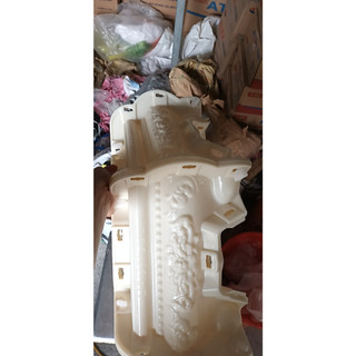 Khuôn đúc chân đôn chậu hình lục giác mặt rộng 40 cao 17 cm dùng cho chậu lục giác 58, 60, 65, lục giác chum 65, 55 abs