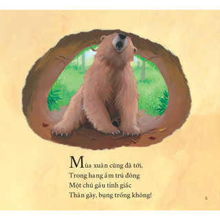 Sách tranh song ngữ Gấu muốn nữa - Ehomebooks