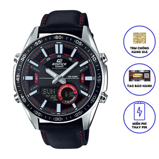 Đồng Hồ Casio Nam Dây Da EDIFICE EFV-C100L-1AV Chính Hãng