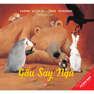 Sách tranh song ngữ Gấu say ngủ - Ehomebooks