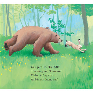 Sách tranh song ngữ Gấu muốn nữa - Ehomebooks