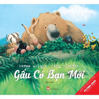 Sách Combo song ngữ Gấu hòa đồng ( 5C:Gấu có bạn mới,Gấu nói cảm ơn,Gấu đón giáng sinh,Gấu say ngủ,Gấu không ngủ được)