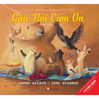 Sách Combo song ngữ Gấu hòa đồng ( 5C:Gấu có bạn mới,Gấu nói cảm ơn,Gấu đón giáng sinh,Gấu say ngủ,Gấu không ngủ được)