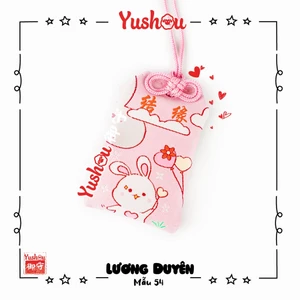 Túi Phước Yushou Tình Yêu Mẫu 54, Kiểu Omamori Nhật, Có sẵn, Quà tặng ý nghĩa