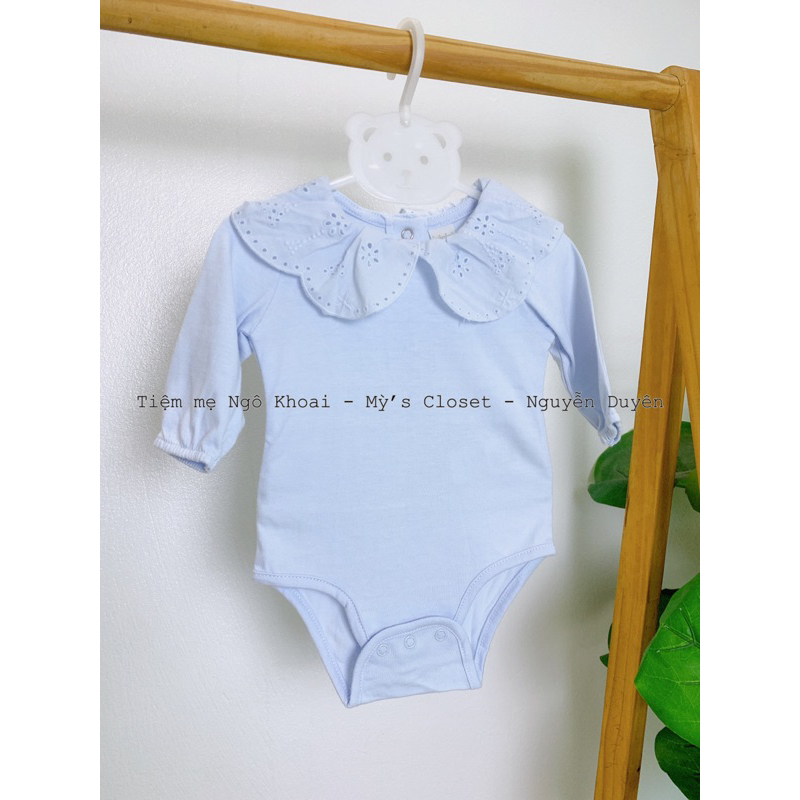 [MD66] 3/6-6/9-9/12M  YAMPY, ZY, CASTRO   Body chip/áo liền thân dài tay, ngắn tay cho bé