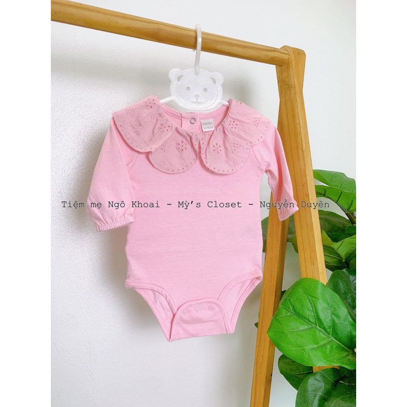 [MD66] 3/6-6/9-9/12M  YAMPY, ZY, CASTRO   Body chip/áo liền thân dài tay, ngắn tay cho bé