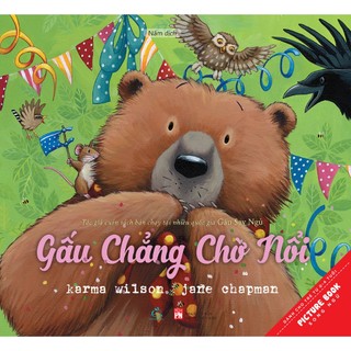 Sách Combo song ngữ Gấu khôn lớn (5C: Gấu chẳng chờ nổi, Gấu muốn nữa, Gấu sợ hãi, Gấu thay răng, Gấu bị ốm)-Ehomebooks