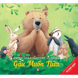 Sách Combo song ngữ Gấu khôn lớn (5C: Gấu chẳng chờ nổi, Gấu muốn nữa, Gấu sợ hãi, Gấu thay răng, Gấu bị ốm)-Ehomebooks