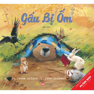 Sách Combo song ngữ Gấu khôn lớn (5C: Gấu chẳng chờ nổi, Gấu muốn nữa, Gấu sợ hãi, Gấu thay răng, Gấu bị ốm)-Ehomebooks
