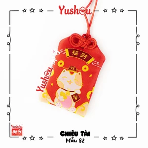 Túi Phước Yushou Chiêu T.ài Mẫu 82, Kiểu Omamori Nhật, Có sẵn, Quà tặng ý nghĩa