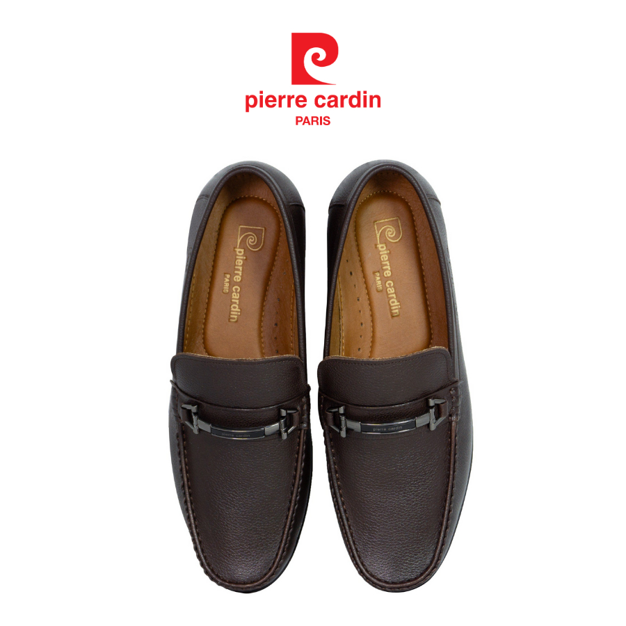 Ảnh Giày lười Pierre Cardin Pháp chất liệu da bò cao cấp, đế cao su chống trượt, thoáng mát mồ hôi - 785 chính hãng 2