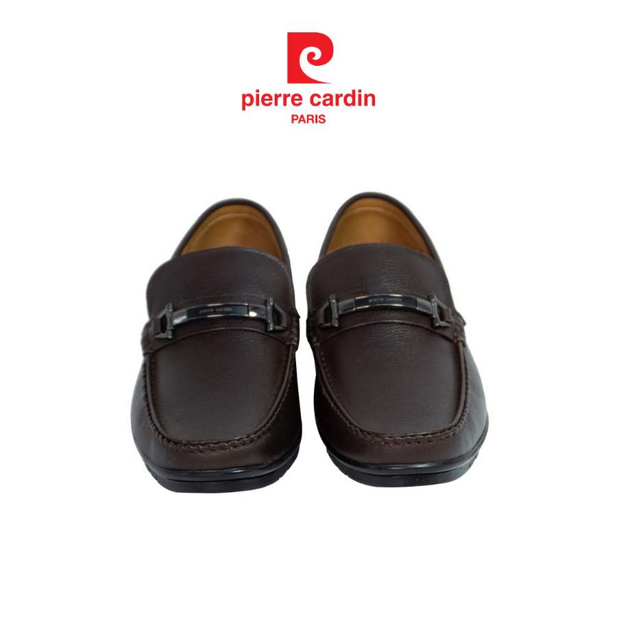 Ảnh Giày lười Pierre Cardin Pháp chất liệu da bò cao cấp, đế cao su chống trượt, thoáng mát mồ hôi - 785 chính hãng 3