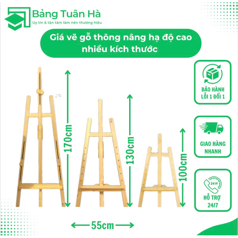 Giá gỗ để vẽ, trưng bày tranh — có cần thiết cho người mới không